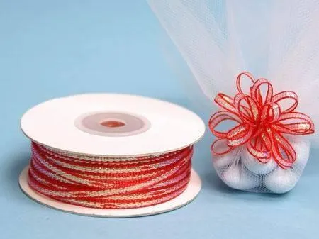 50 Yards 1/8" DIY Red Pull Ribbon Wedding Party Dress Favor Gift Craft