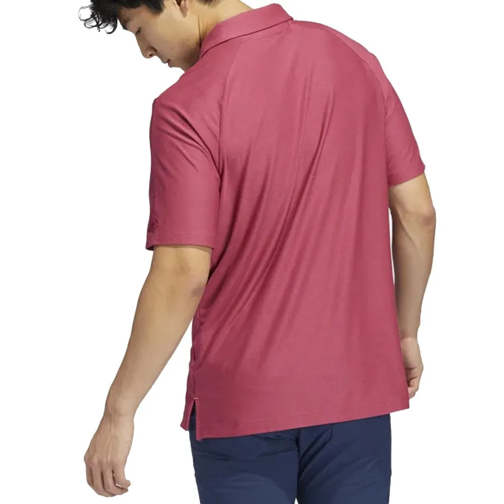 Adidas Go-To Golf Polo Shirt - Wild Pink