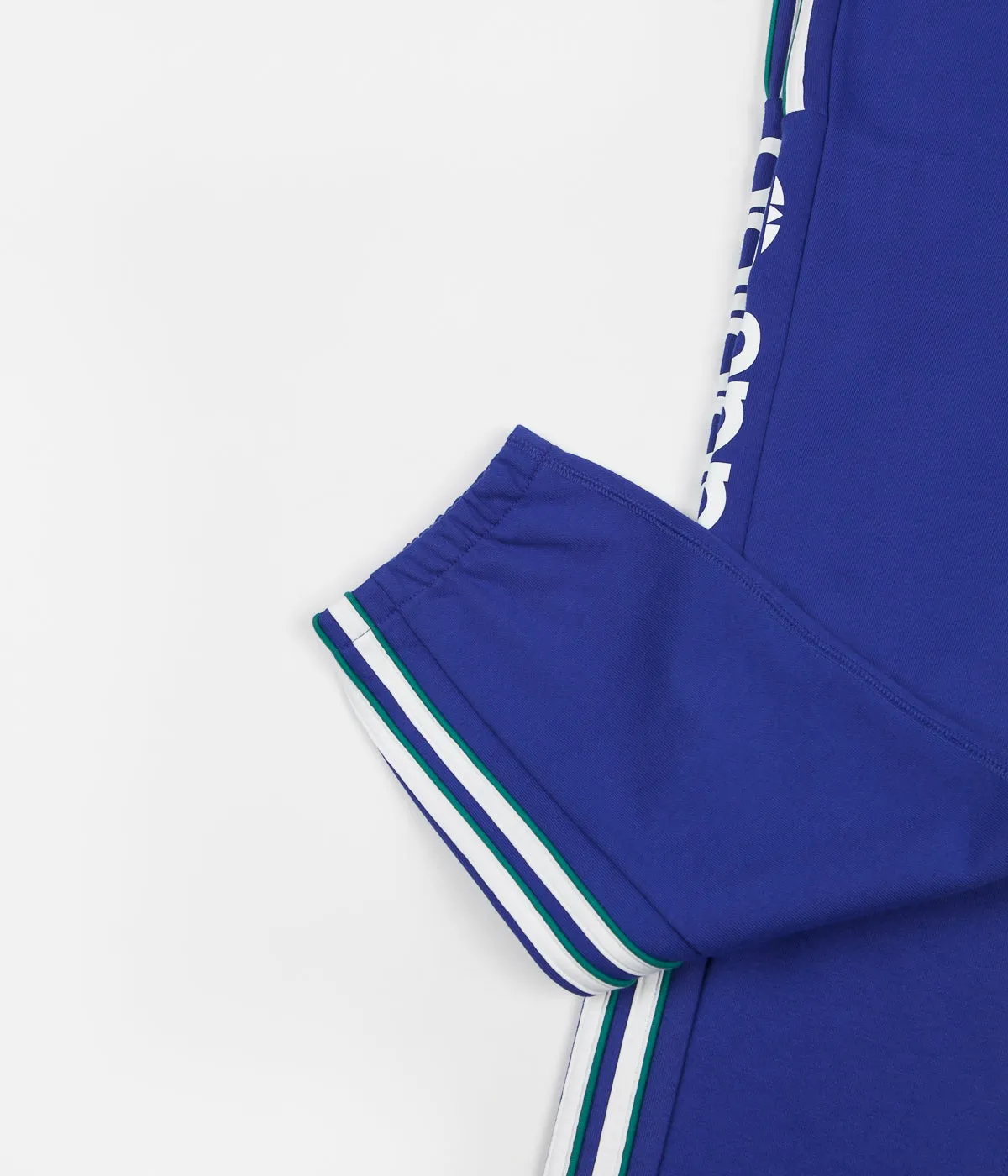 Adidas Quarzo Workshop Sweatpants - Active Blue / White / Active Green