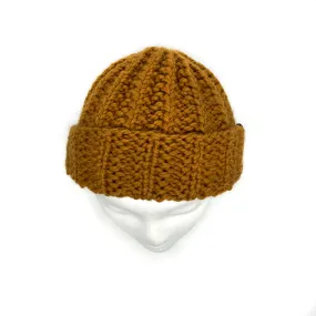 Adult Knit Beanie | Chestnut | Slouchy or Watchman cap | Knit Witts Global