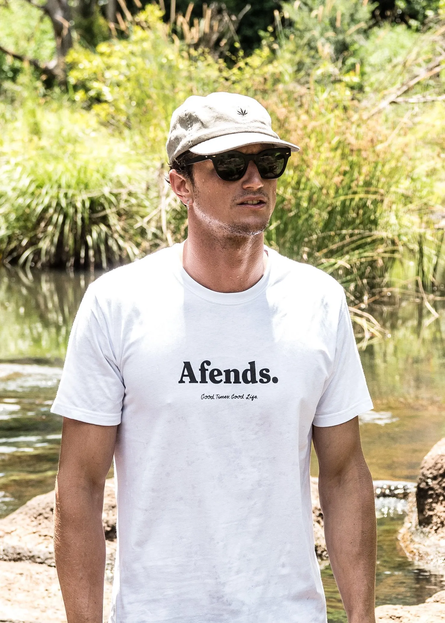 Afends Mens Good Life - Standard Fit Tee