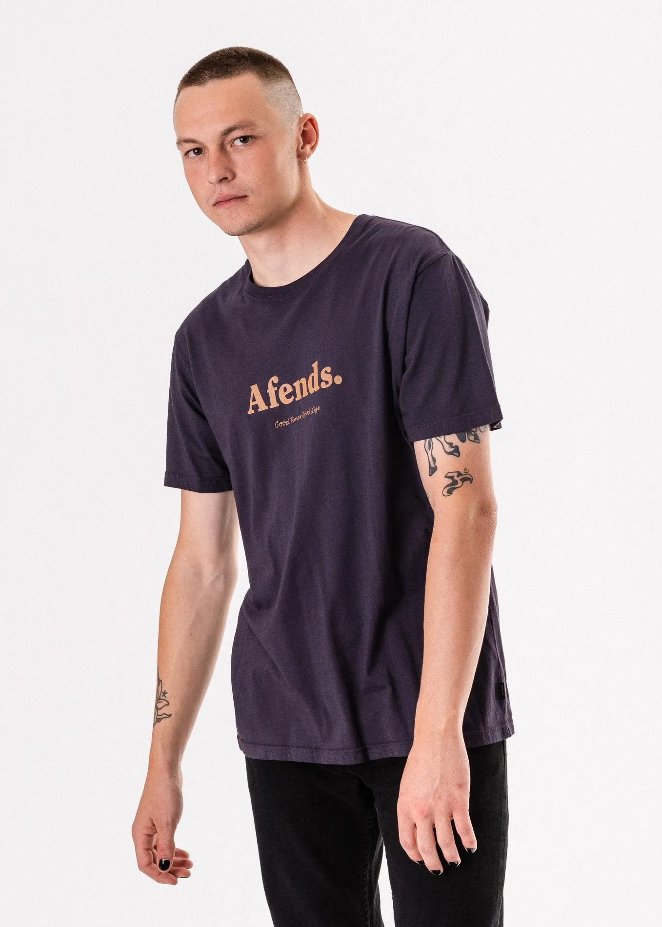 Afends Mens Good Life - Standard Fit Tee