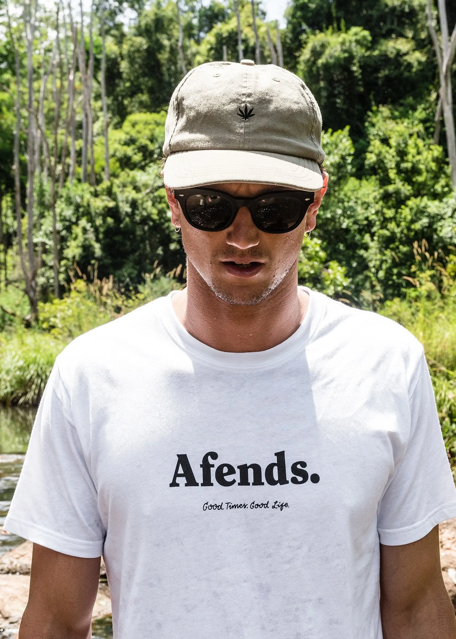 Afends Mens Good Life - Standard Fit Tee