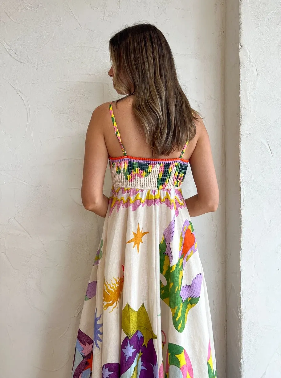 Alemais Seeker Sundress in Multi