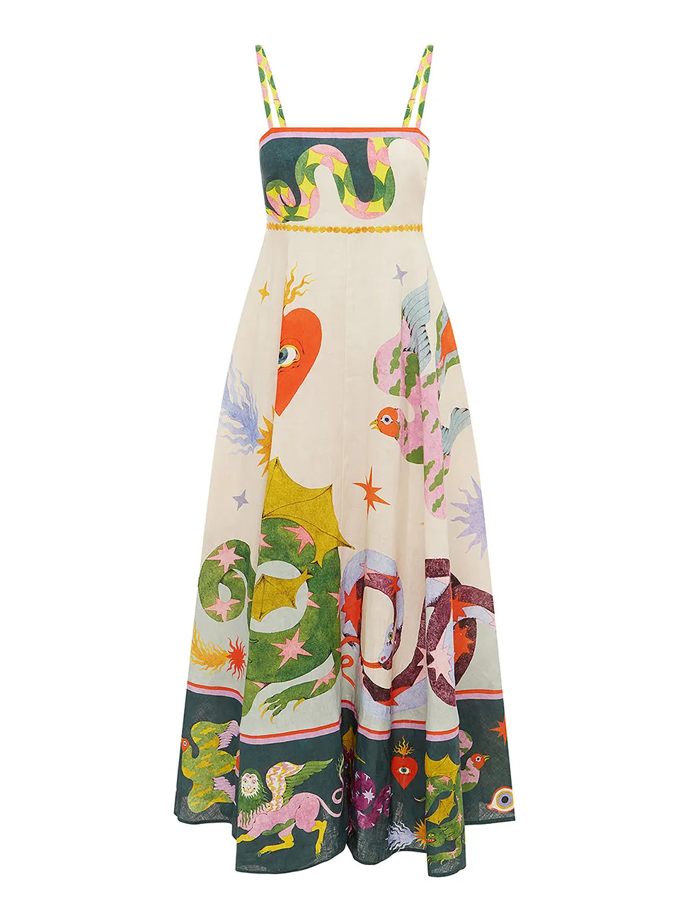 Alemais Seeker Sundress in Multi