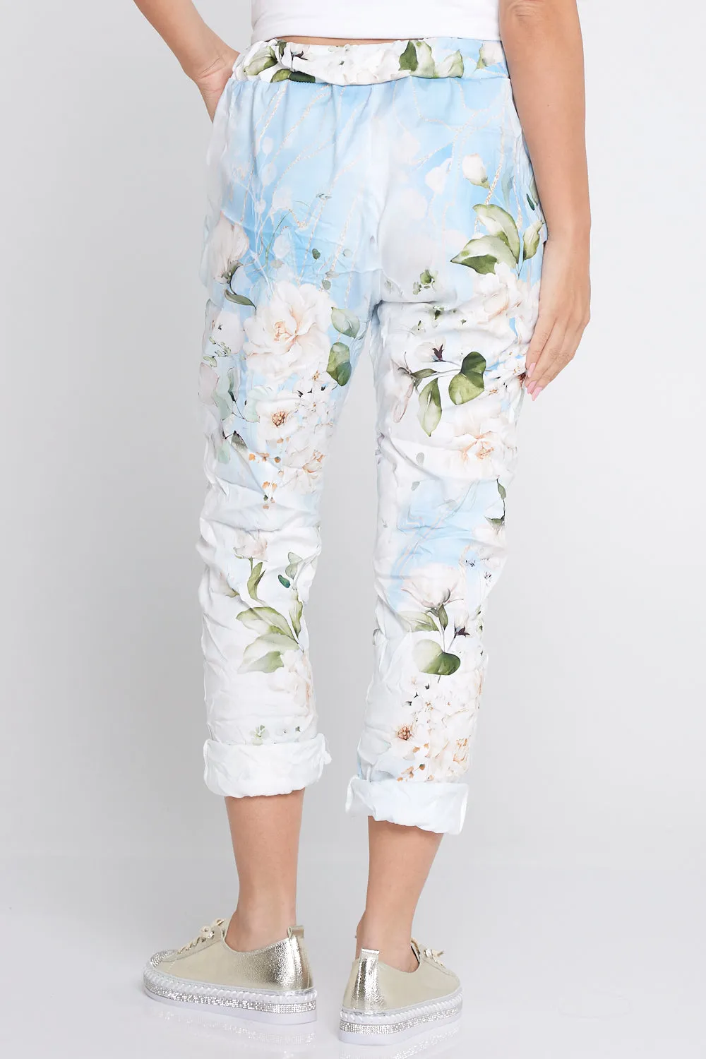 Alina Pants - Blossom Sky