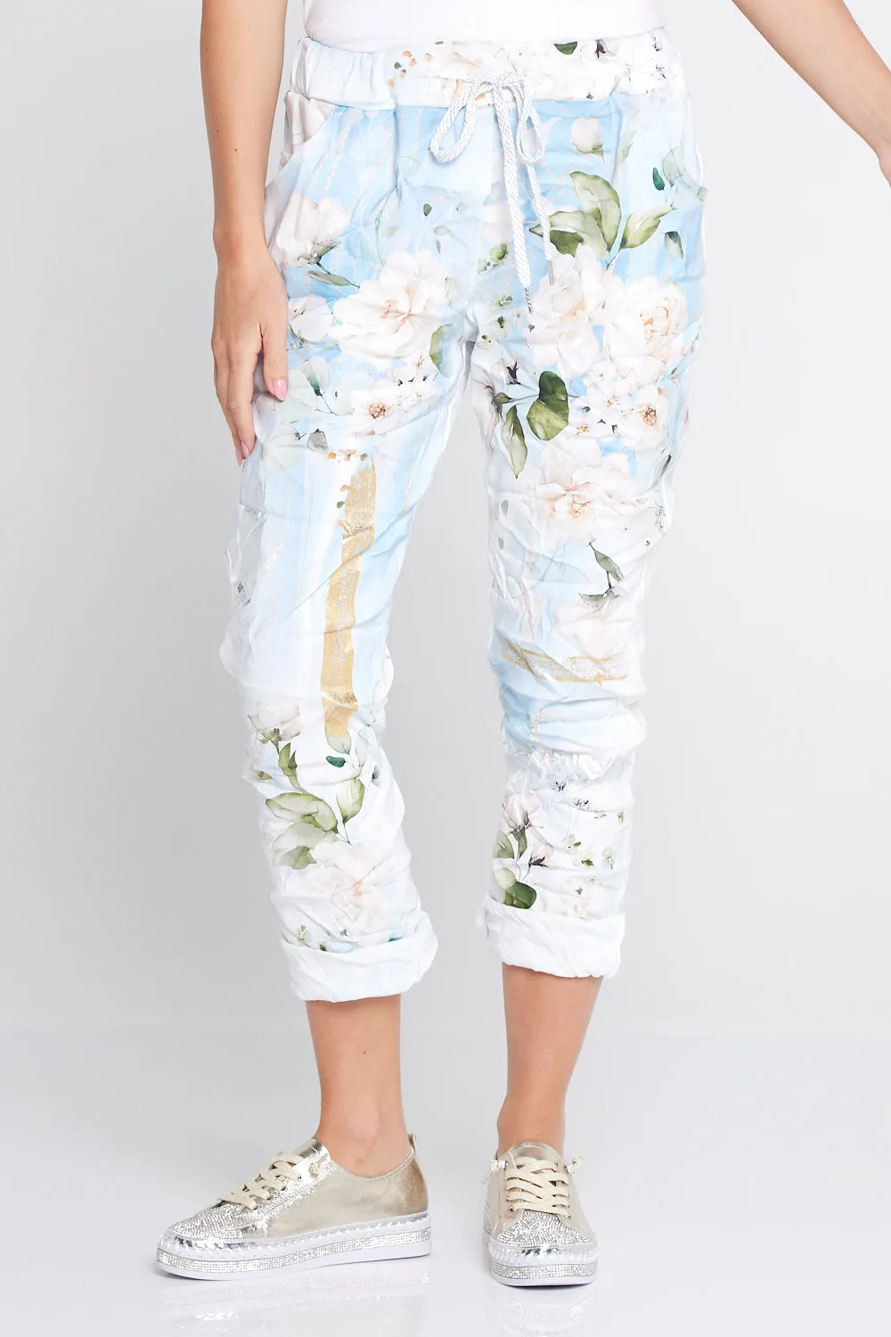 Alina Pants - Blossom Sky