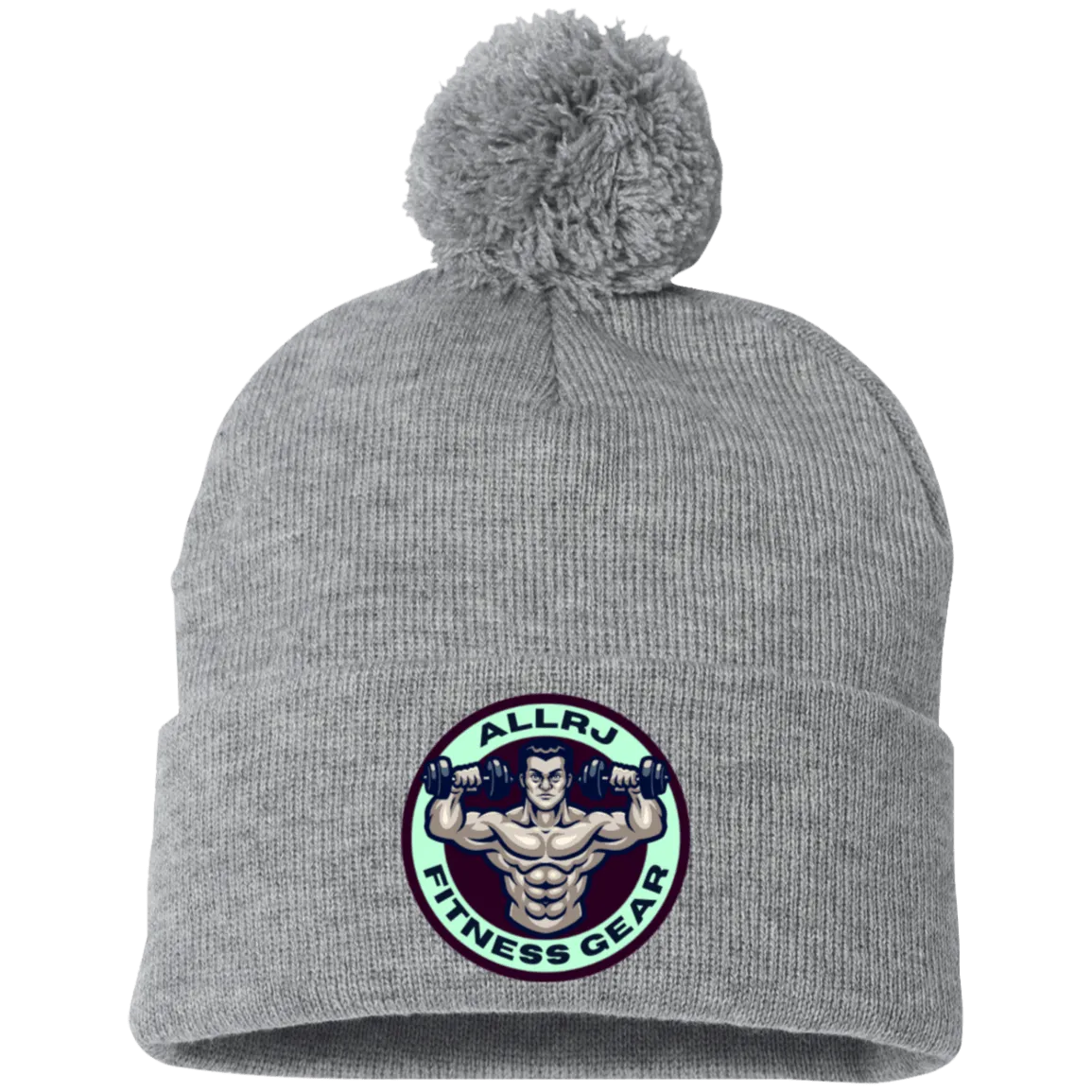 Allrj Pom Pom Knit Skully