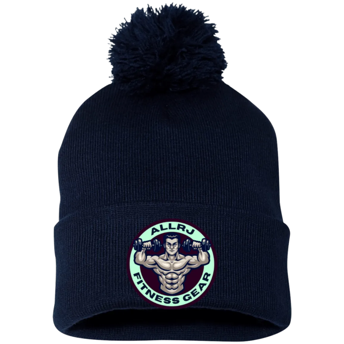 Allrj Pom Pom Knit Skully