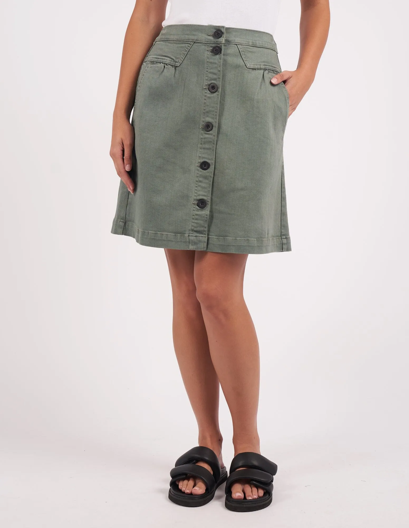 AMANDA SKIRT KHAKI