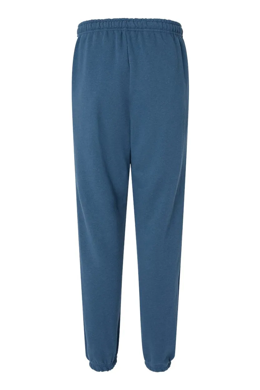 American Apparel Mens ReFlex Fleece Sweatpants w/ Pockets - Sea Blue