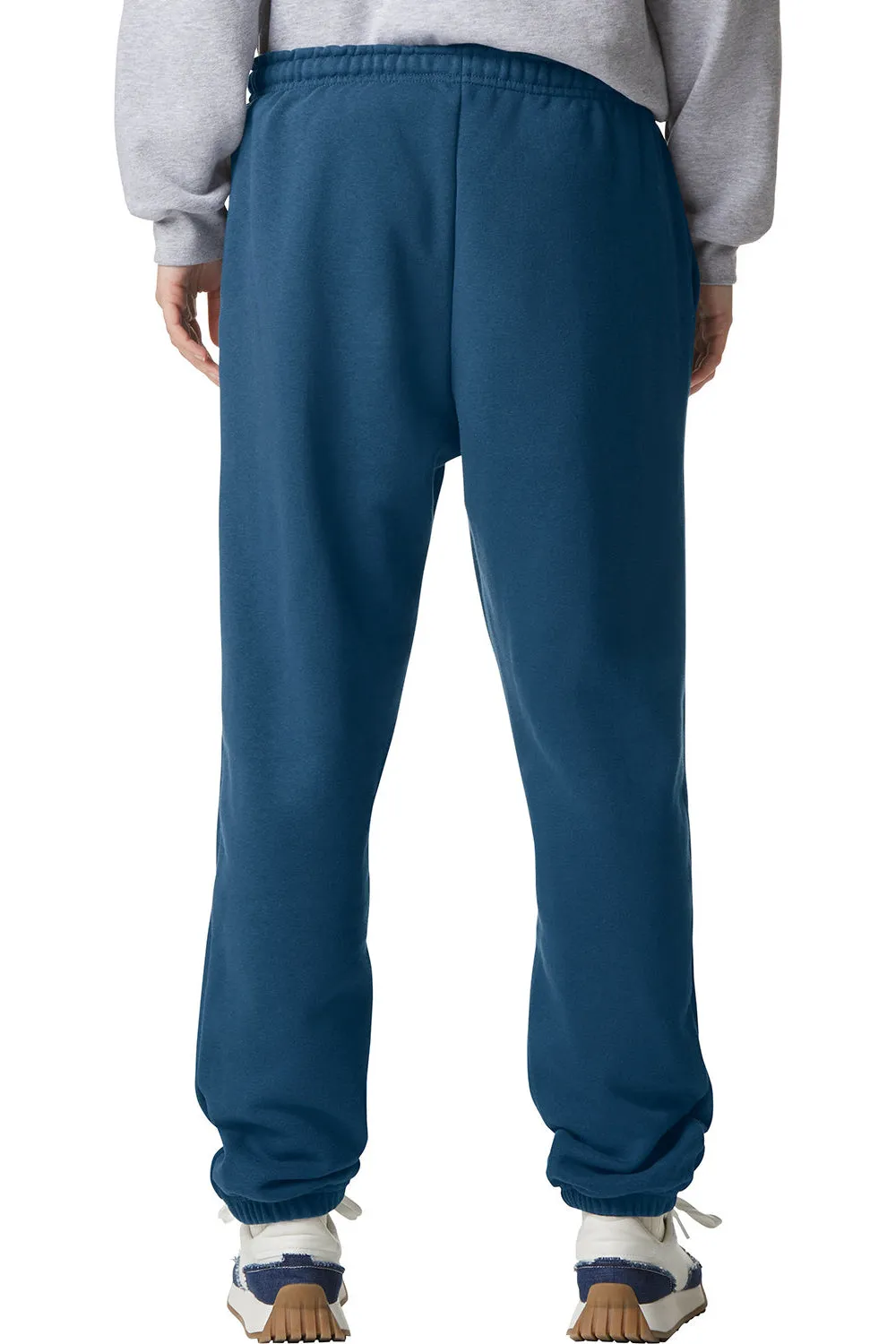 American Apparel Mens ReFlex Fleece Sweatpants w/ Pockets - Sea Blue