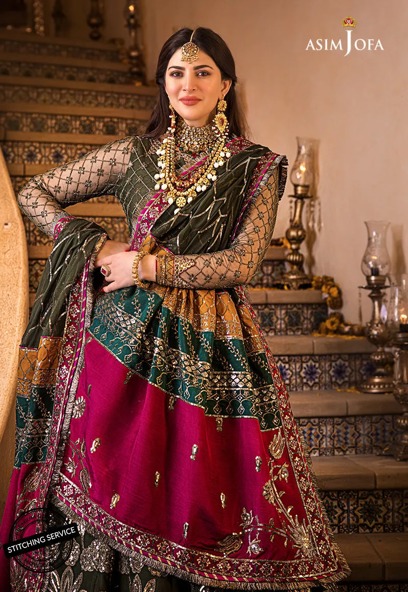 Asim Jofa Baad-E-Naubahar Luxury Wedding Formal Collection – AJBN-10