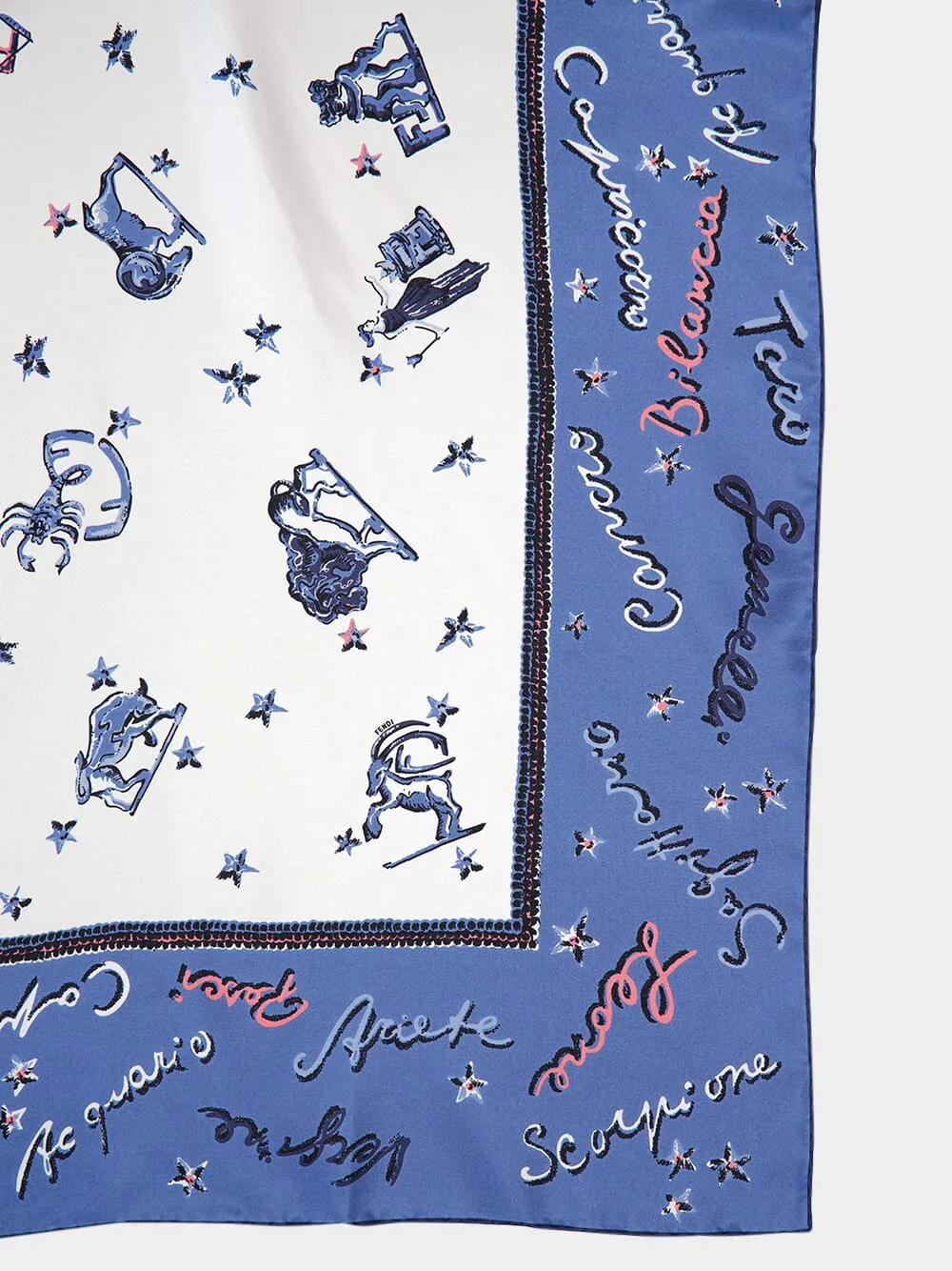 Astrology Silk Scarf