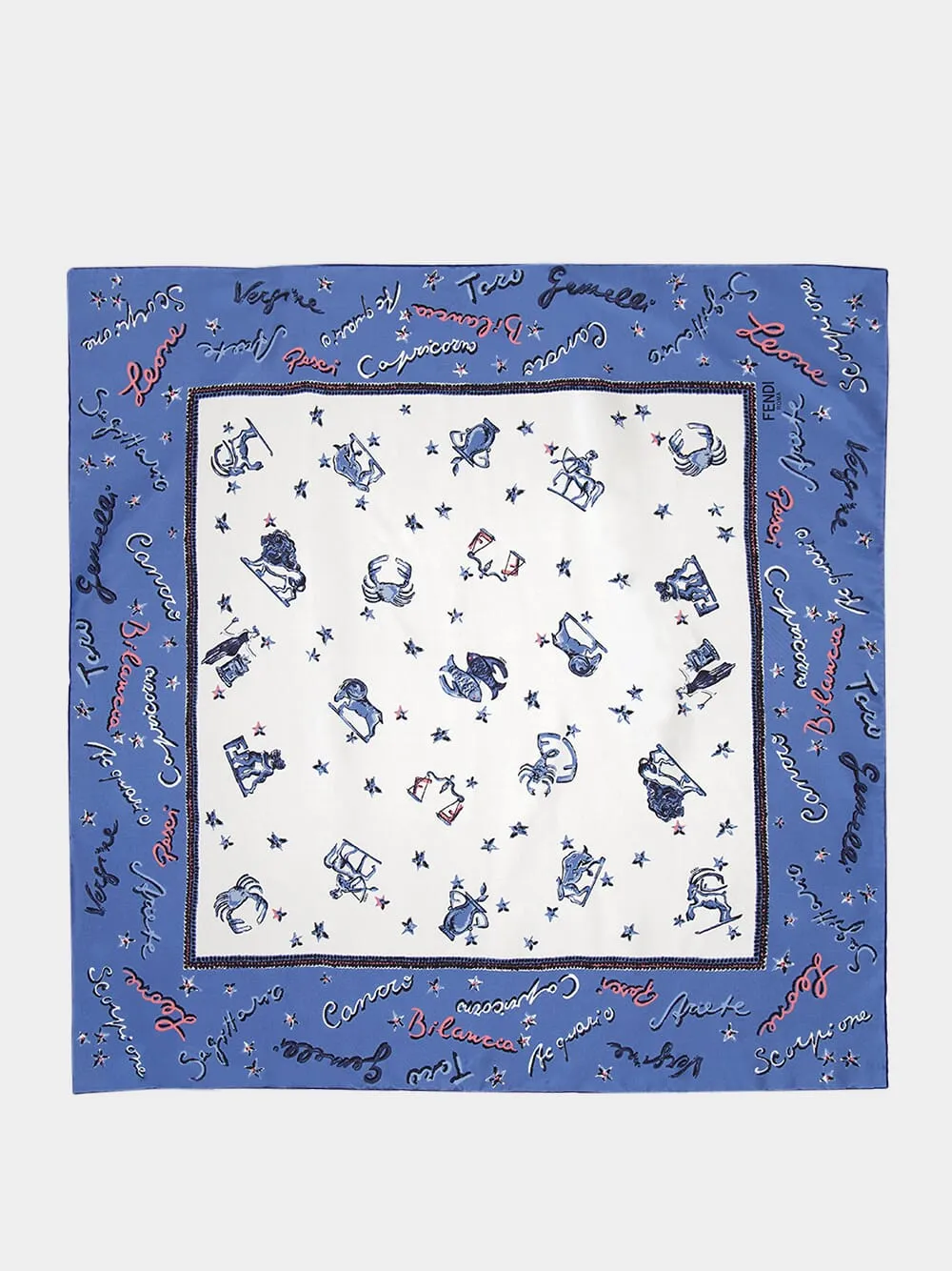 Astrology Silk Scarf