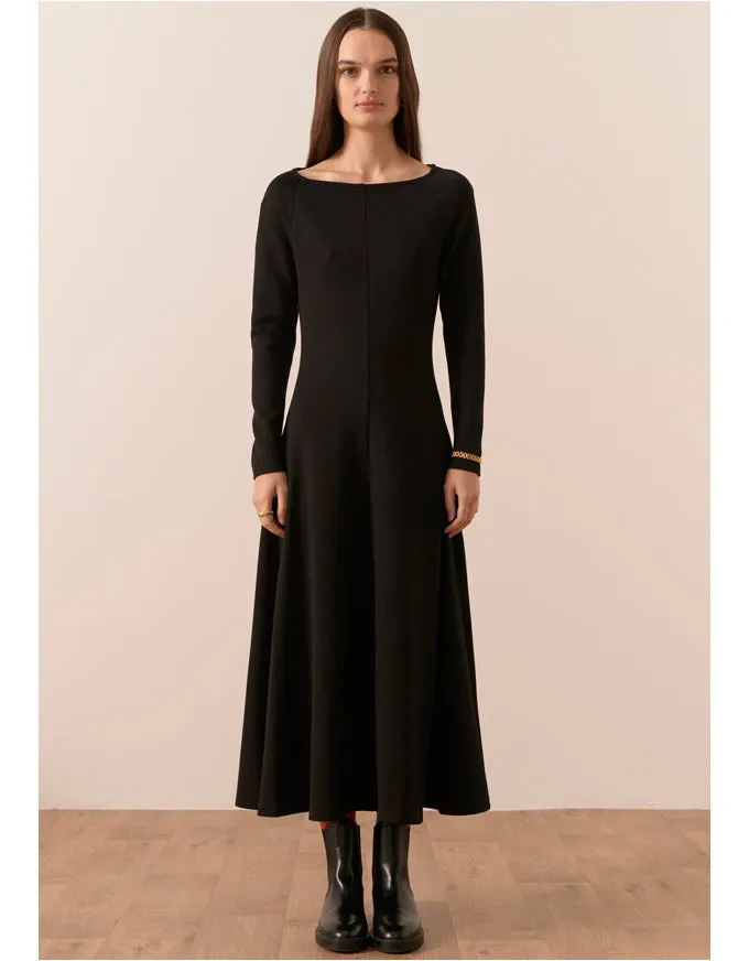 Atwood Off Shoulder Dress Black