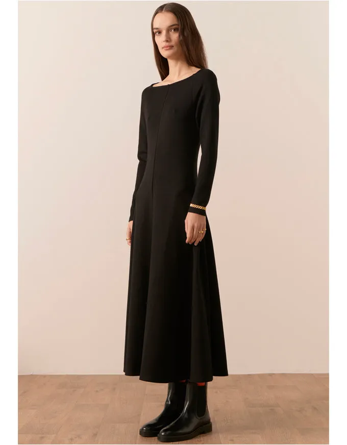 Atwood Off Shoulder Dress Black