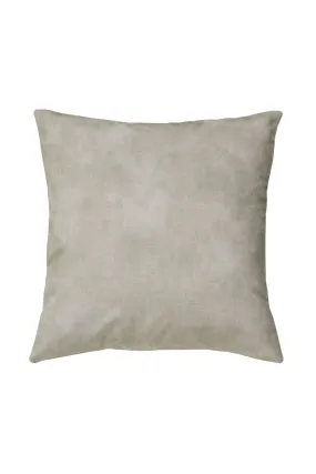 Ava Velvet Ecru Cushion 50x50cm Duck Feather Inner