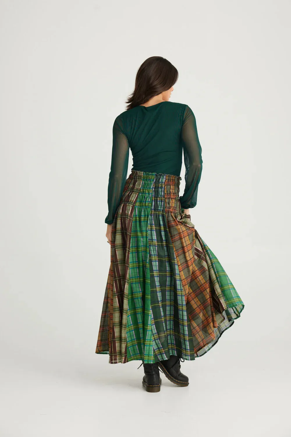 Balmoral Skirt - Highlands Check