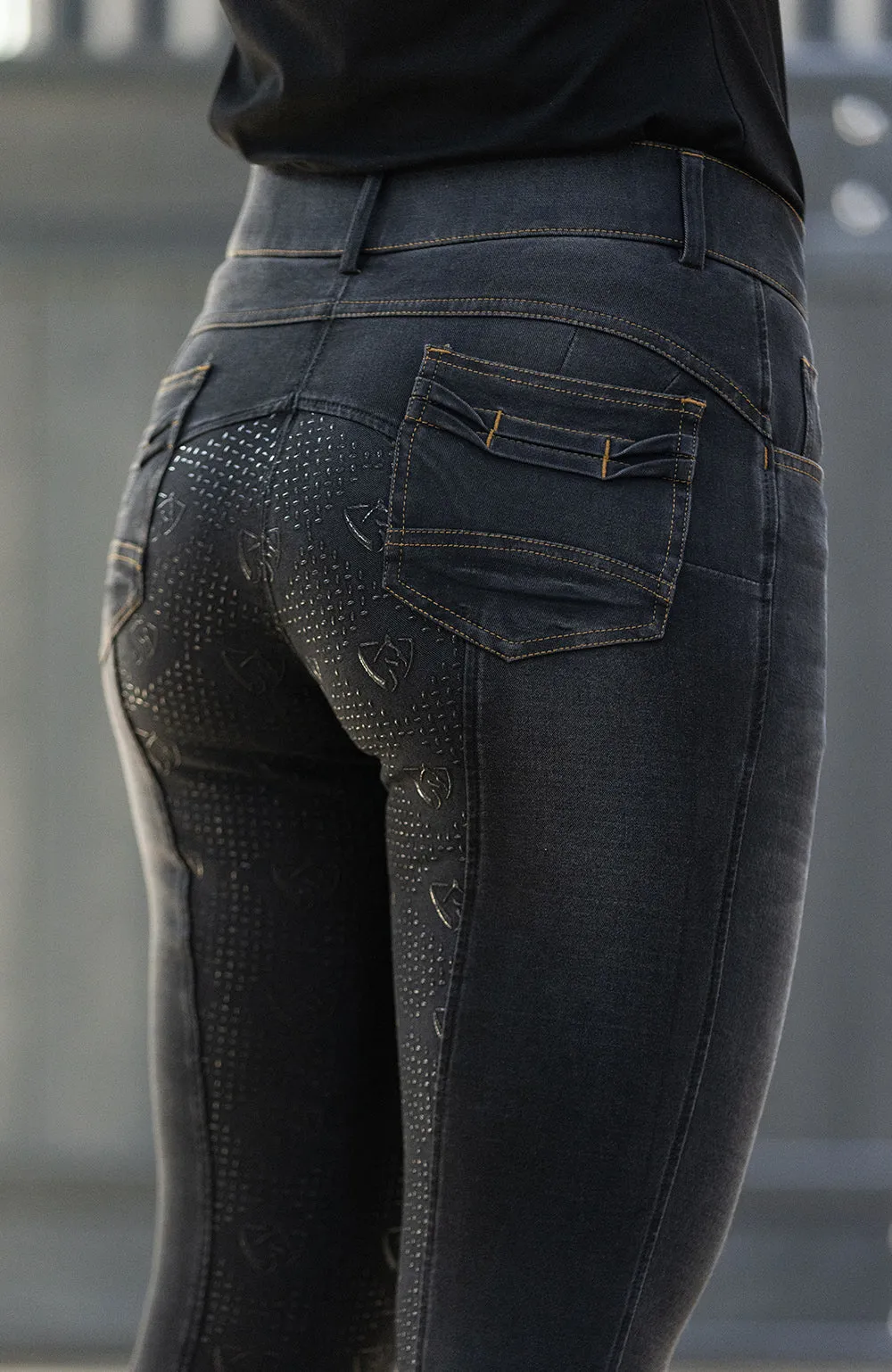 BARE Heritage Black Denim Breeches