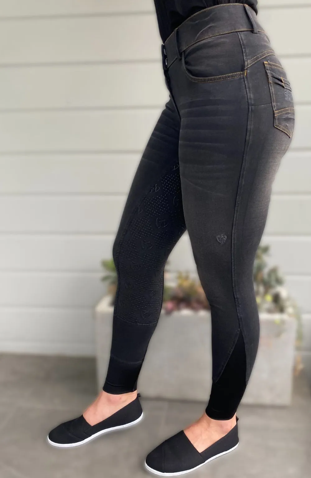 BARE Heritage Black Denim Breeches