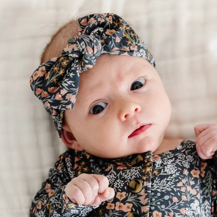 Bea Newborn Headband Bundle (Gown)