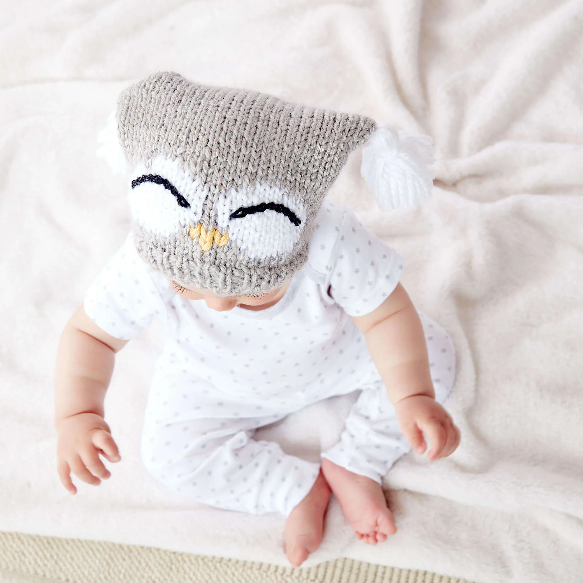 Bernat I'm a Hoot! Knit Hat