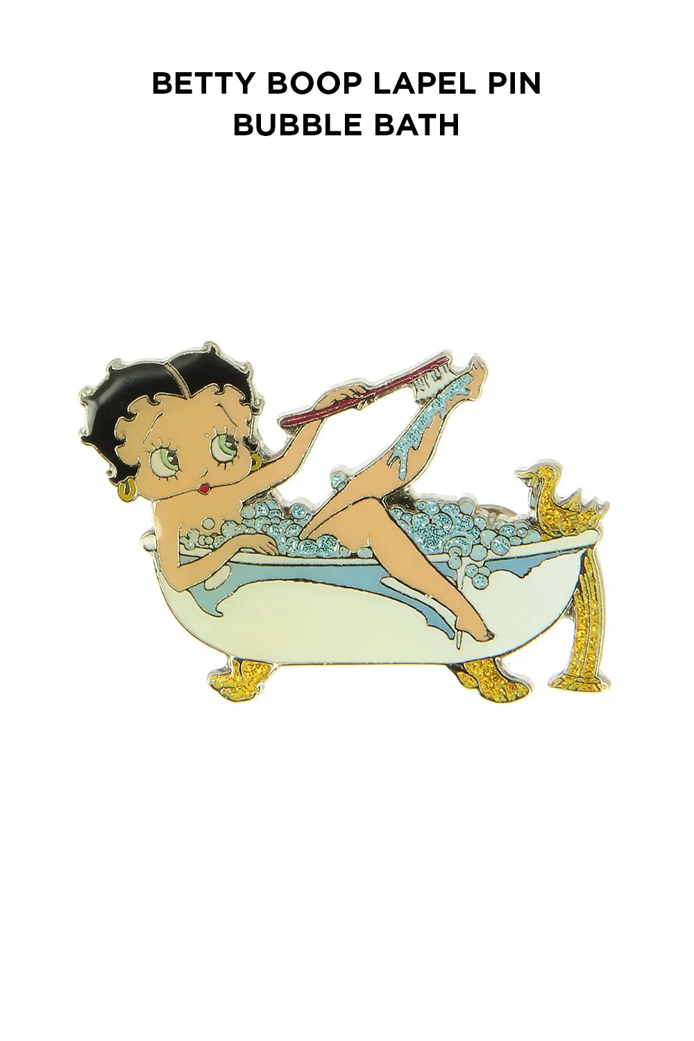 Betty Boop Lapel Pin Bubble Bath