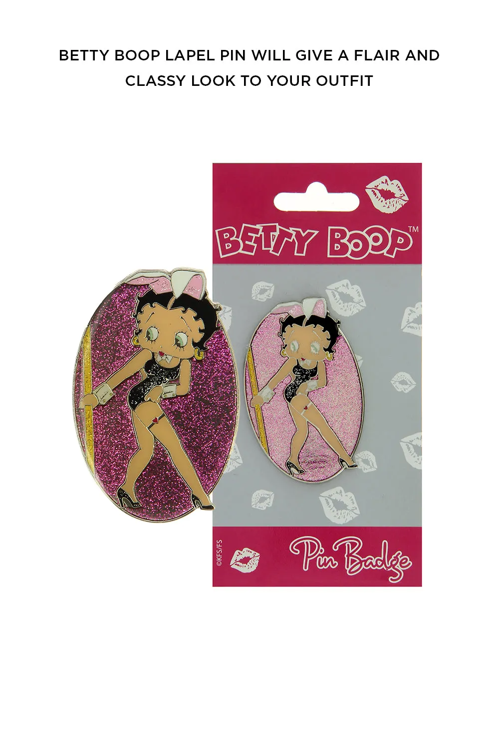 Betty Boop Lapel Pin Bunny