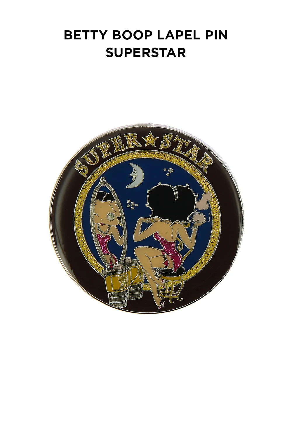 Betty Boop Lapel Pin Superstar