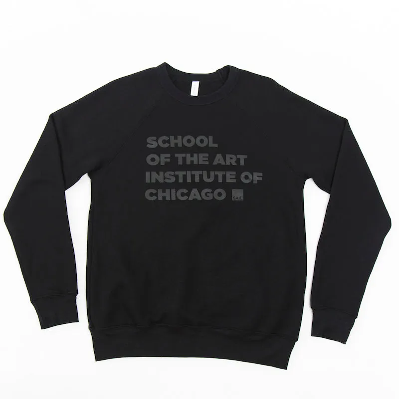 Black Mono Sweatshirt