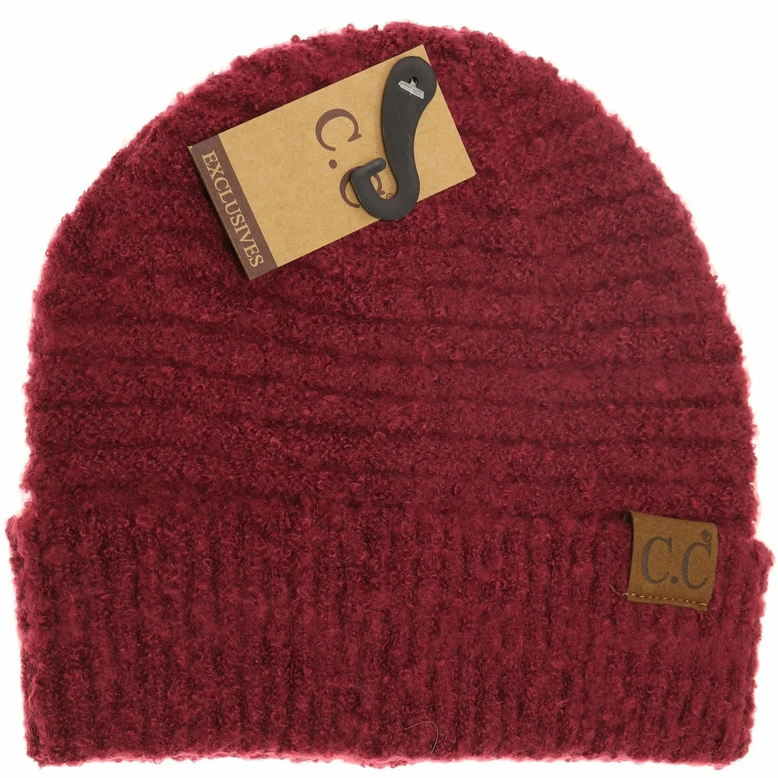 Boucle Knit CC Beanie (Multiple Colors)