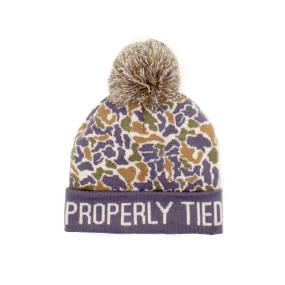 Boys Breck Beanie in Field Camo