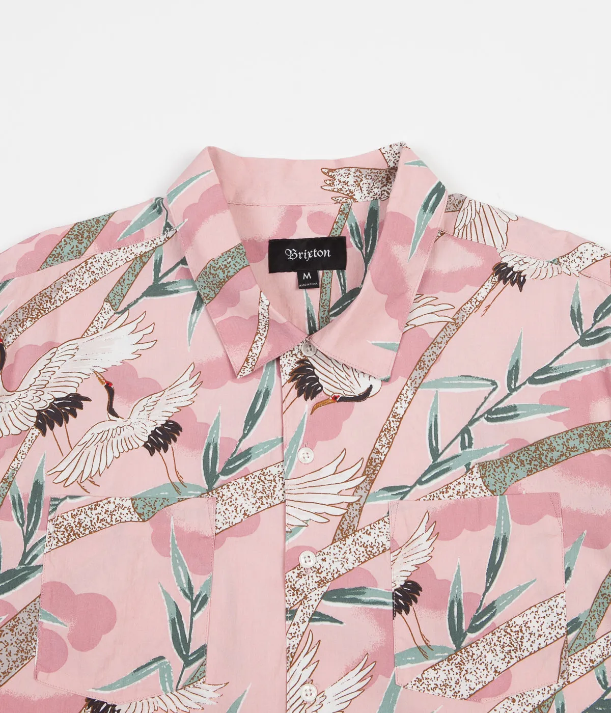 Brixton Lovitz II Short Sleeve Shirt - Dusty Pink