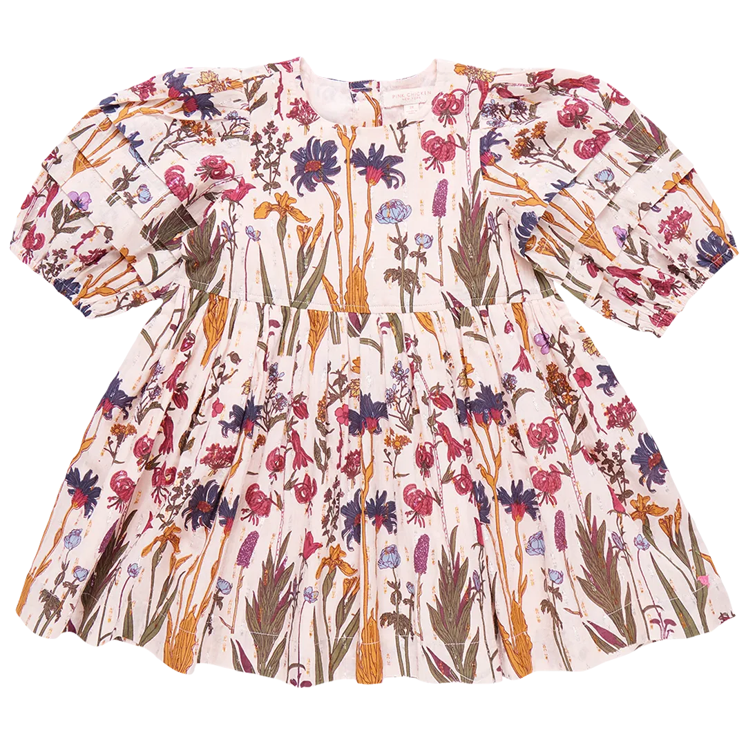 Brooke Dress- Autumn Flowers