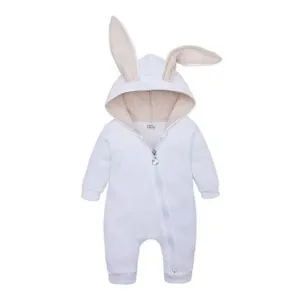 Bunny Romper - White