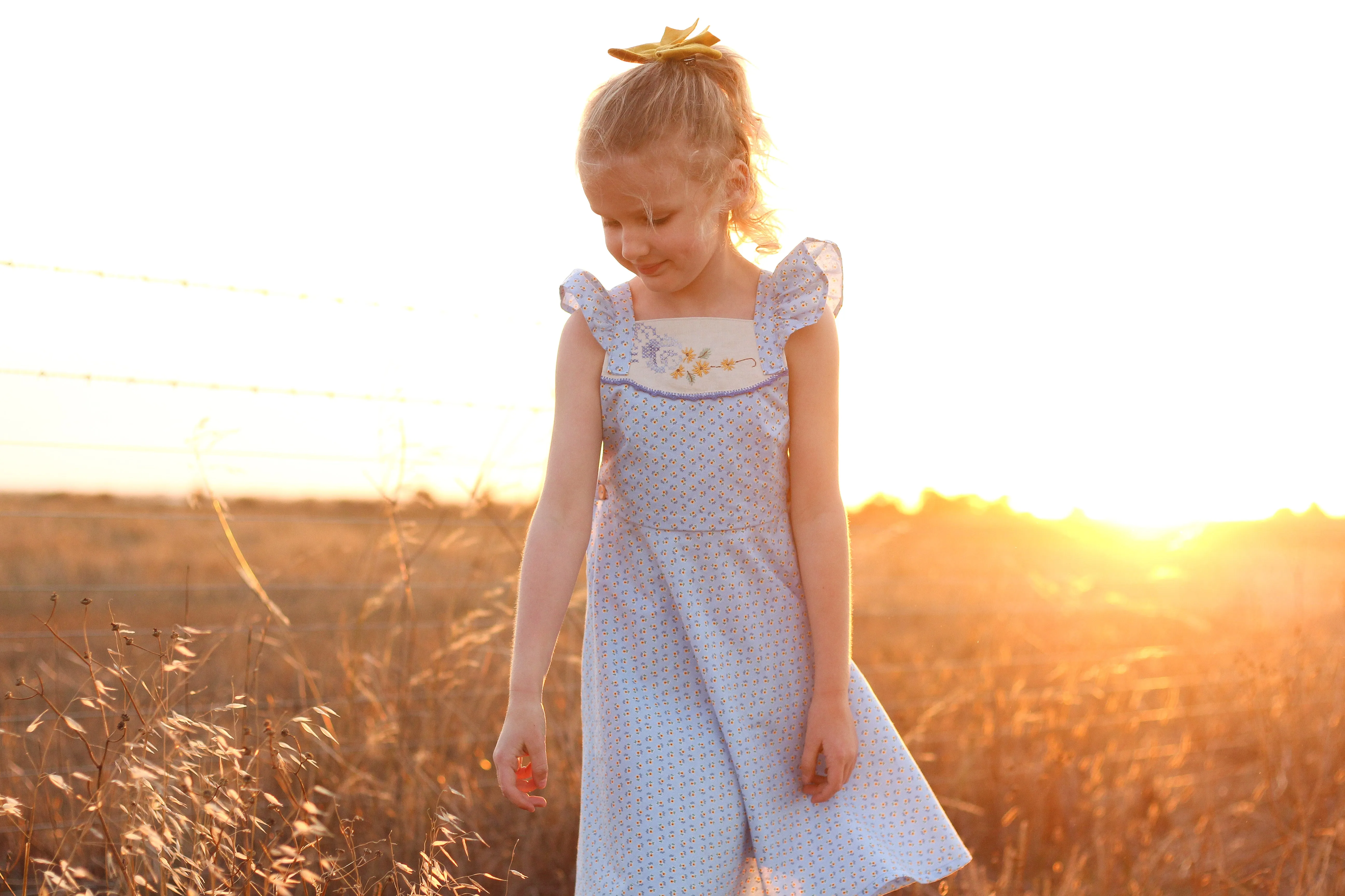 Butterfly Tea Dress Sewing Pattern