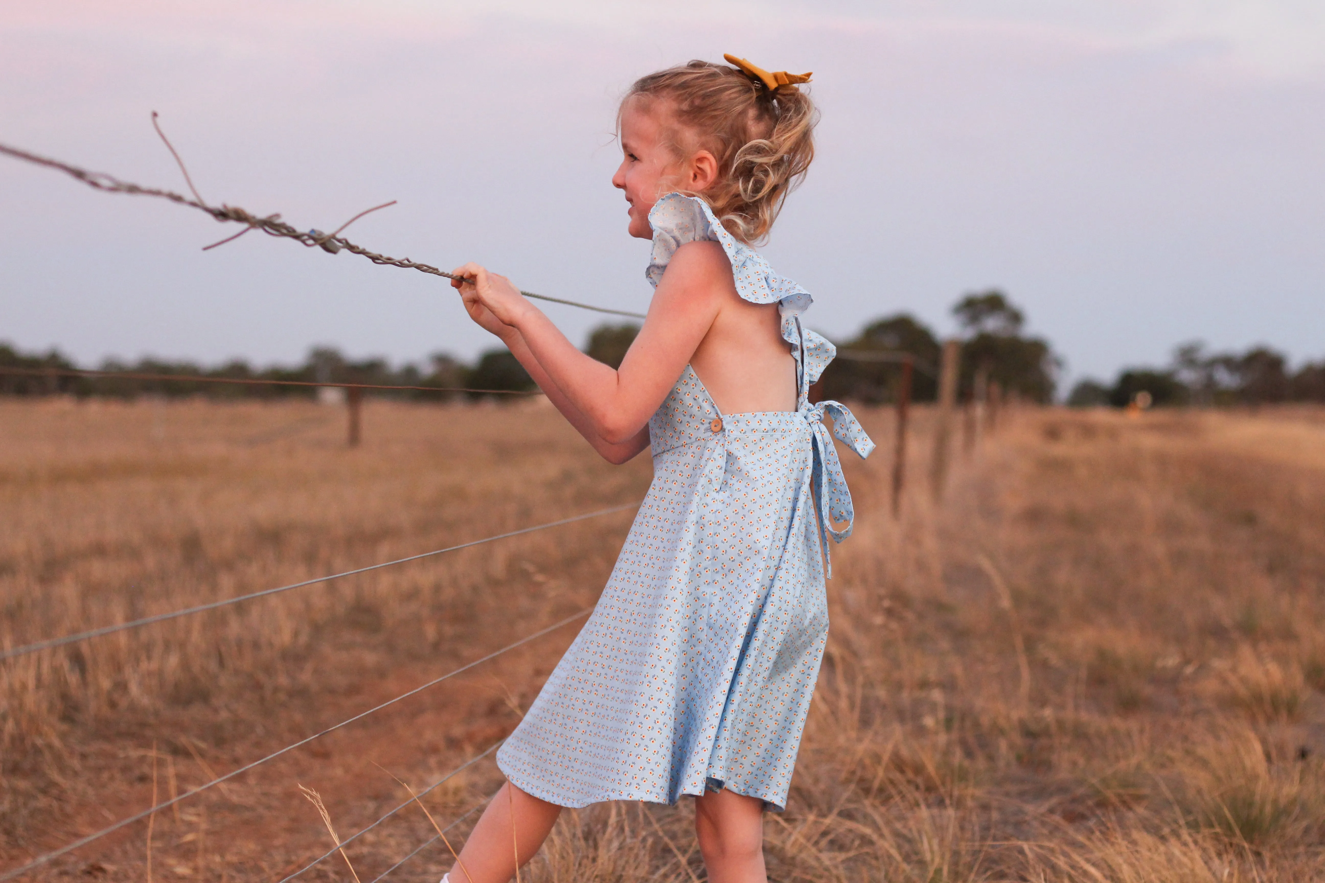 Butterfly Tea Dress Sewing Pattern