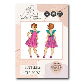 Butterfly Tea Dress Sewing Pattern