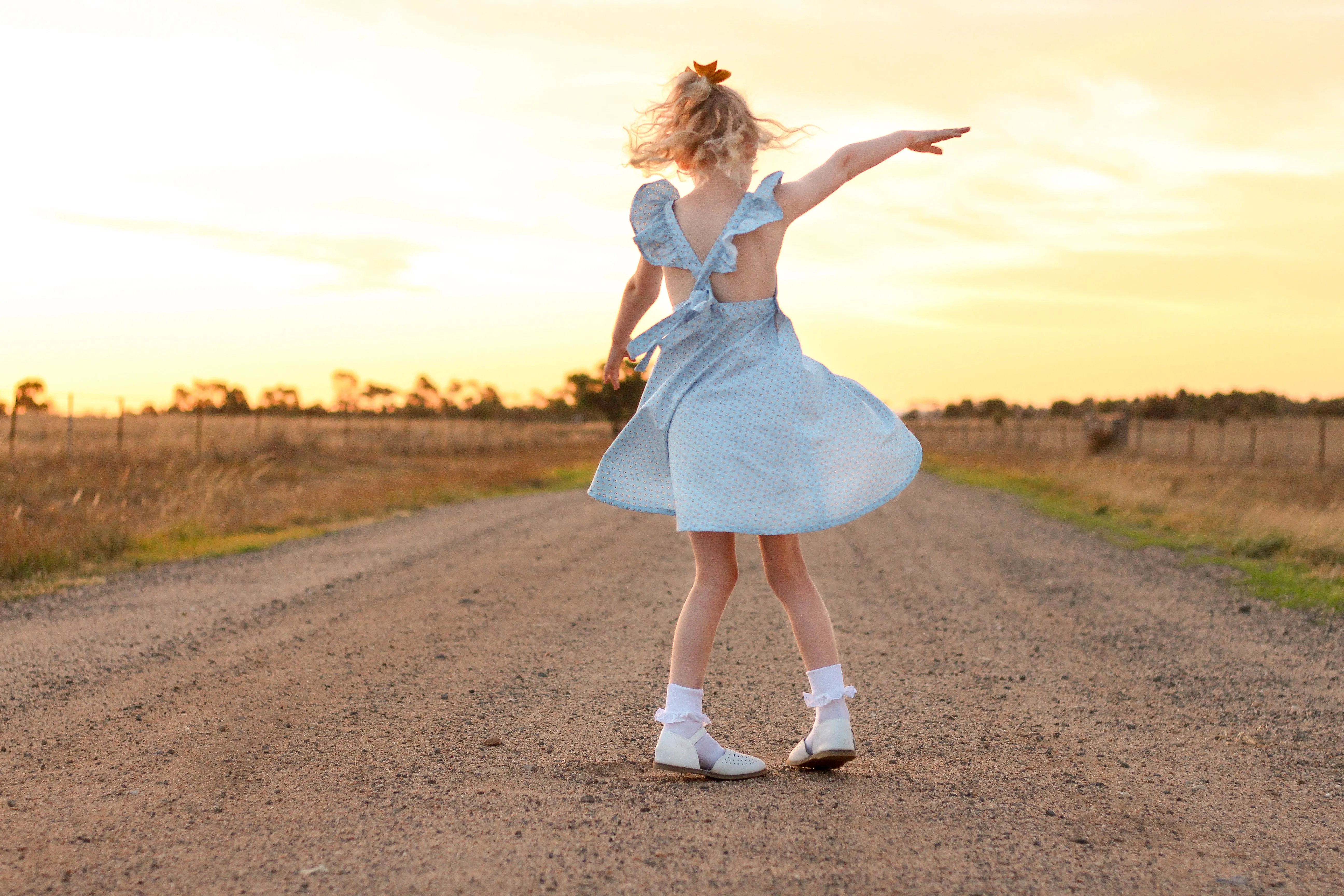 Butterfly Tea Dress Sewing Pattern