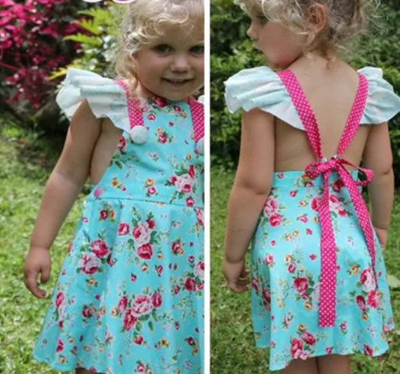 Butterfly Tea Dress Sewing Pattern