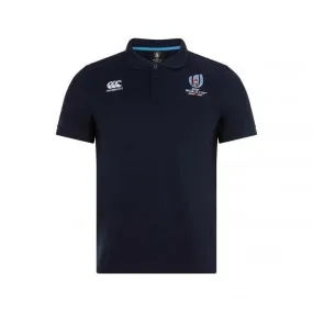 Canterbrury RWC19 Cotton Pique Polo - Navy