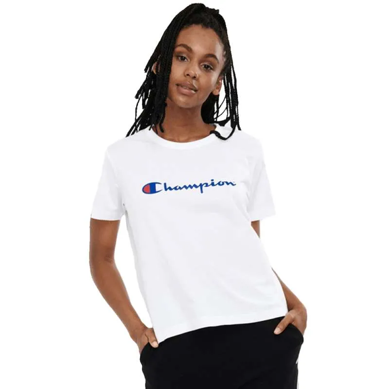 Champion Womens Script Boxy Tee