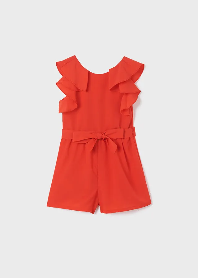 Cherry Flutter Romper