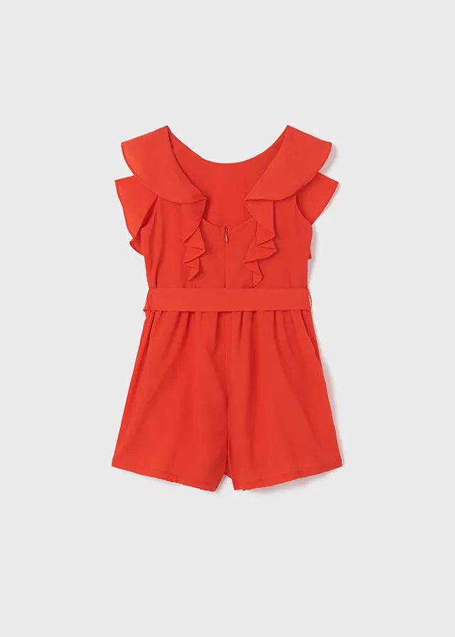 Cherry Flutter Romper