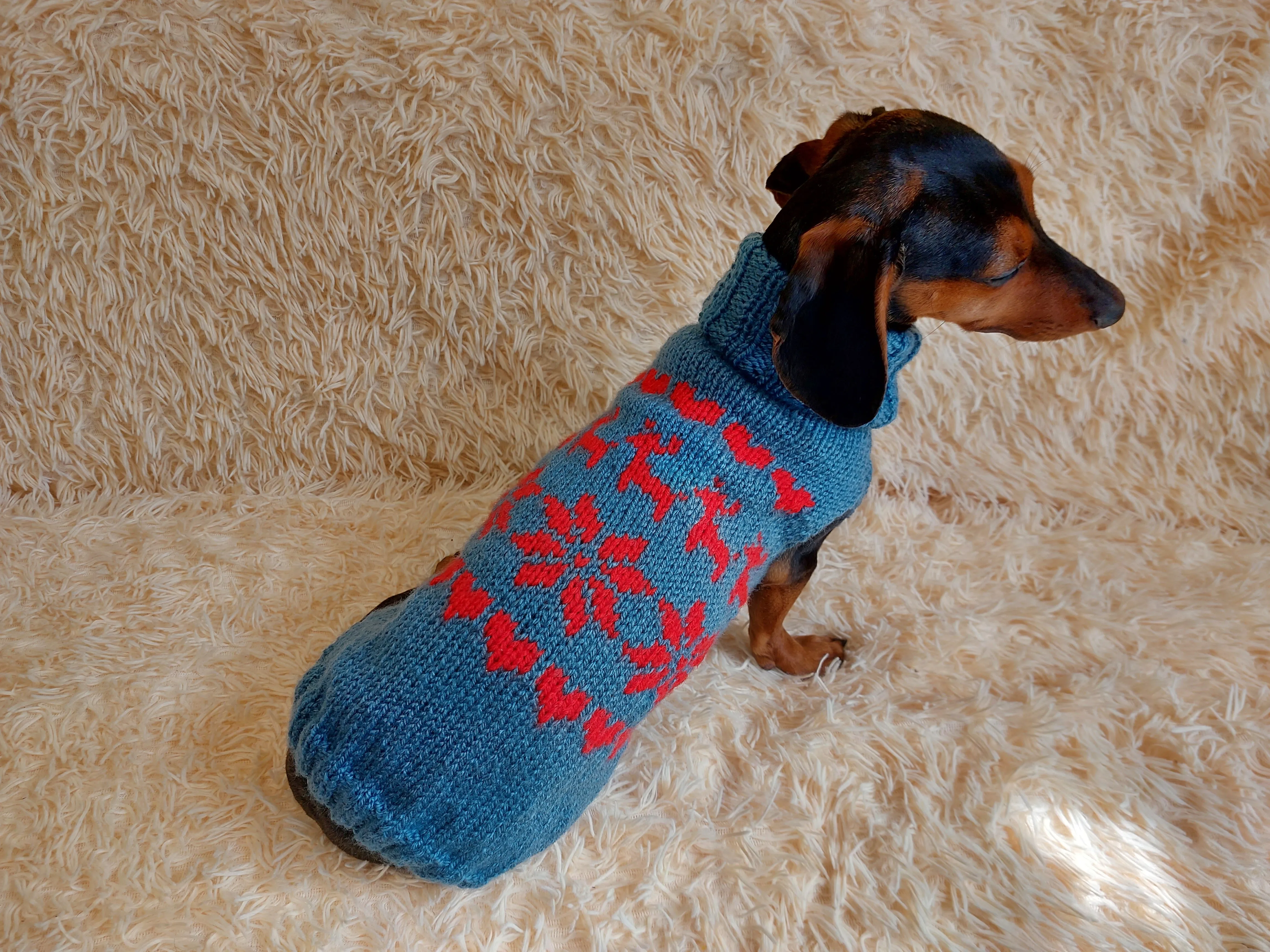 Christmas Reindeer Snowflake Pet Sweater,Knitted Vest Sweater Coat Christmas for Dogs