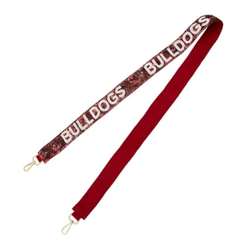 Collegiate Sequin Strap - Bulldogs