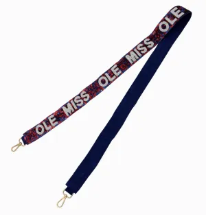 Collegiate Sequin Strap - Ole Miss