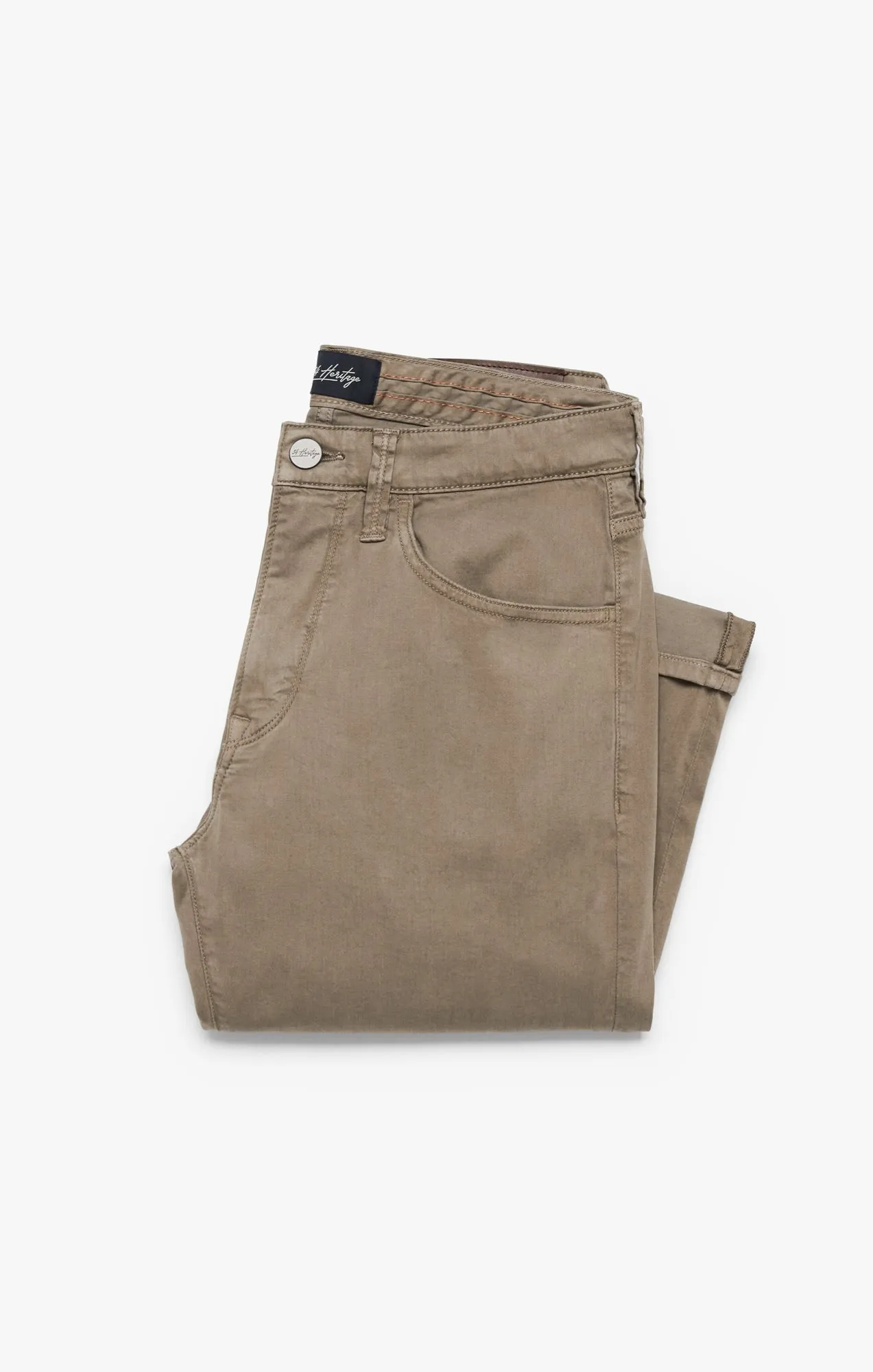 Courage Straight Leg Pants In Walnut Twill