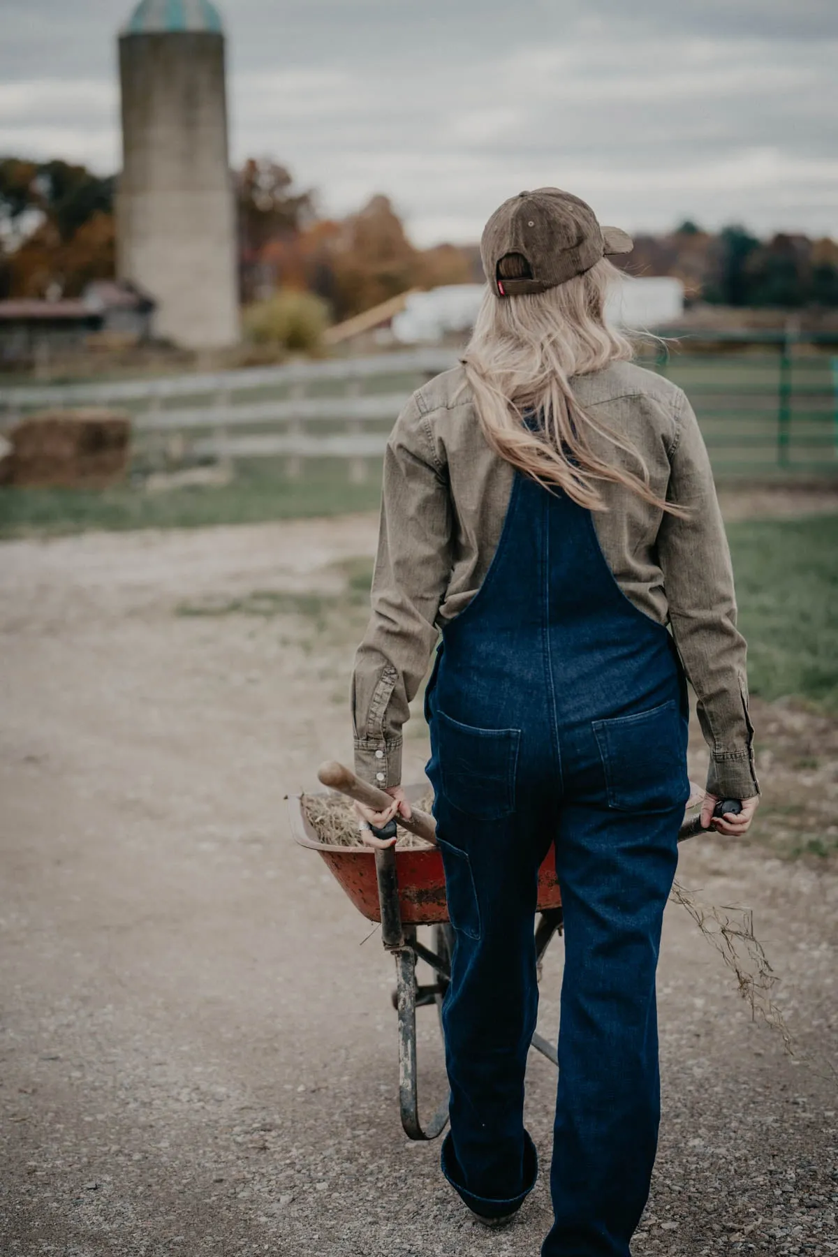 Cowgirl Tuff Fleece Lined Denim Winter Bibs (XS - XXL)